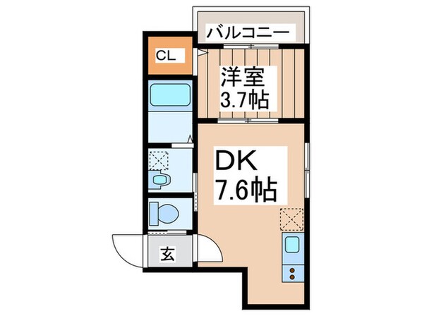 カンタービレの物件間取画像